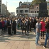 "Nismo neprijatelji države, već stub društva": Prosvetni radnici protestvovali i u centru Niša 9