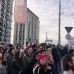 Protesti u Beogradu: Okupljeni građani otišli da podrže protest protiv rušenja Starog savskog mosta 8