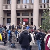 Studenti blokirali raskrsnicu kod Pravnog fakulteta na 15 minuta 7