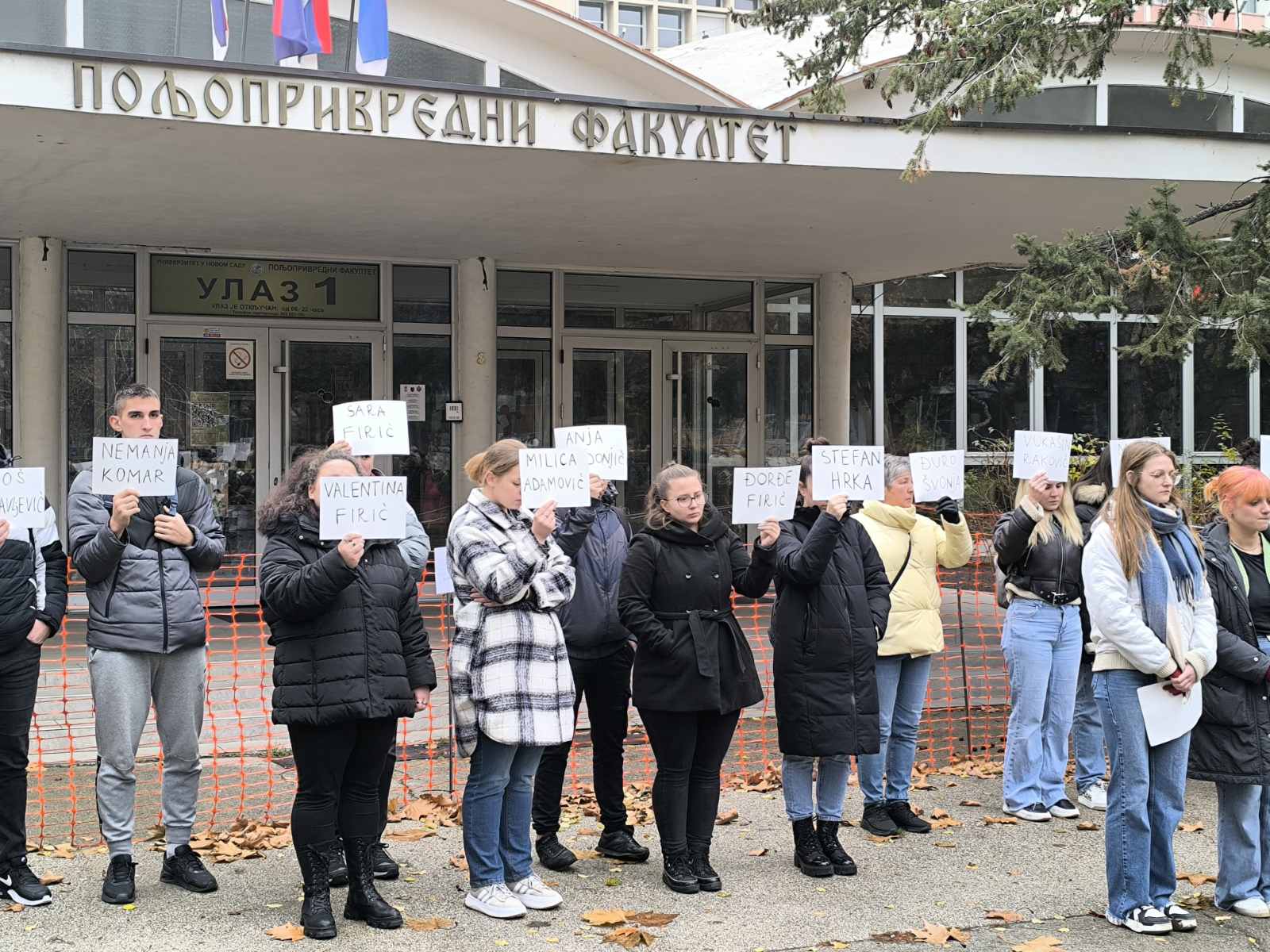 Nakon pomena studenti FTN-a u Novom Sadu započeli blokadu (FOTO, VIDEO) 2