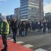 Demonstracije studenata u Novom Sadu: Blokirana raskrsnica kod Promenade (FOTO) 13