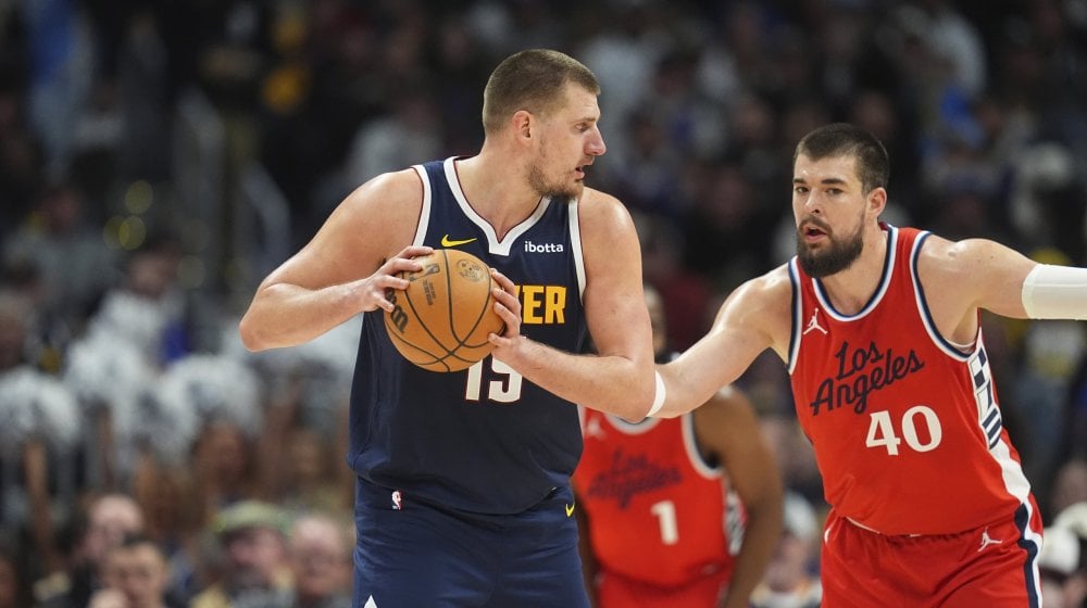 Nikola Jokić i Ivica Zubac