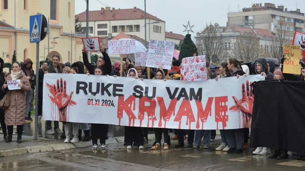 zrenjanin protest