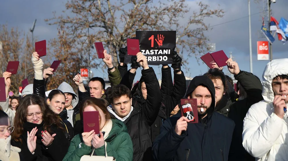 Studenti se ogradili od ekstremističkih organizacija i nacionalističkih obeležja 1