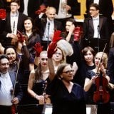 “Dragi studenti, svetla budućnosti Srbije": Muzičari posle večerašnjeg koncerta Beogradske filharmonije 5