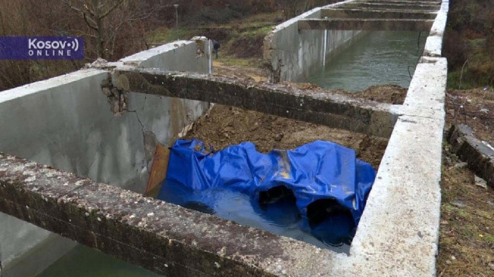 Puštena obilaznica oštećenog dela Ibra Lepenca u Donjim Varagama 1