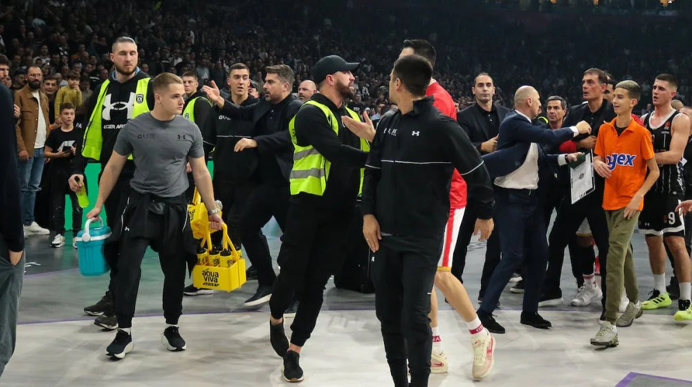 Incident posle meča Partizan - Olimpijakos