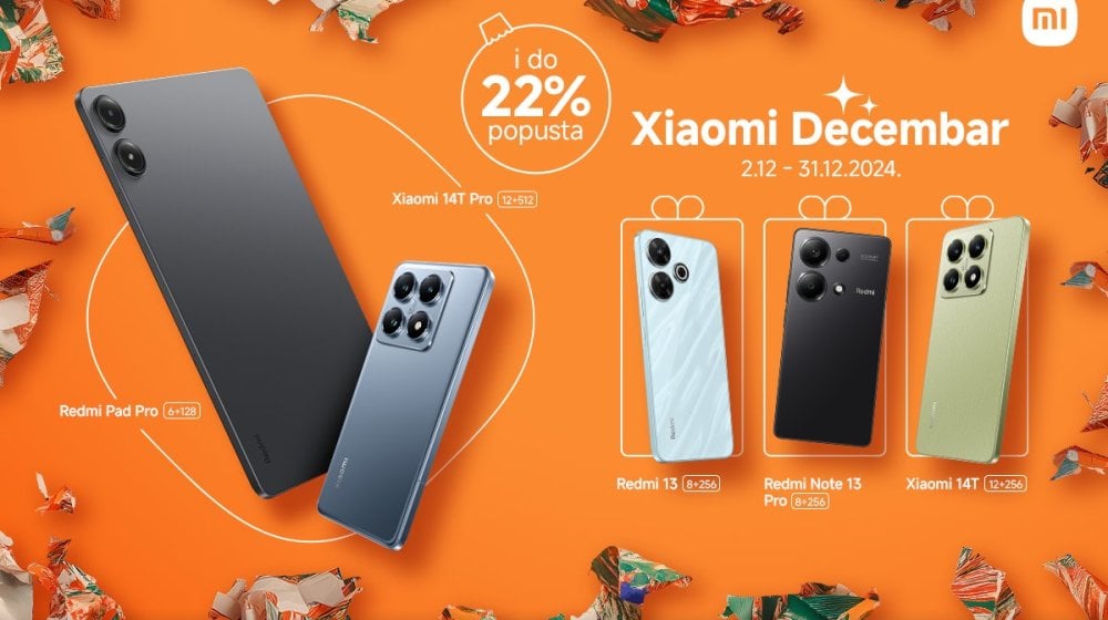 Praznična čarolija počinje sa vrhunskim Xiaomi proizvodima 8