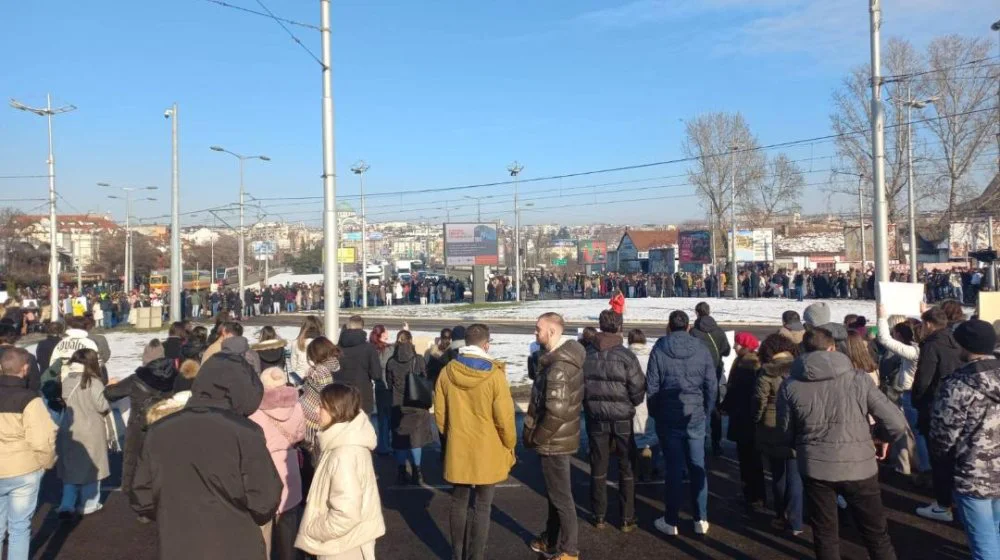 Studenti blokirali Autokomandu (FOTO, VIDEO) 11