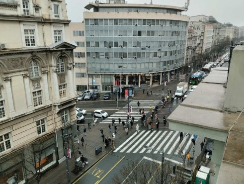 Grupa građana blokirala raskrsnicu kod "Londona" u akciji Zastani Srbijo 15 minuta (FOTO) 5