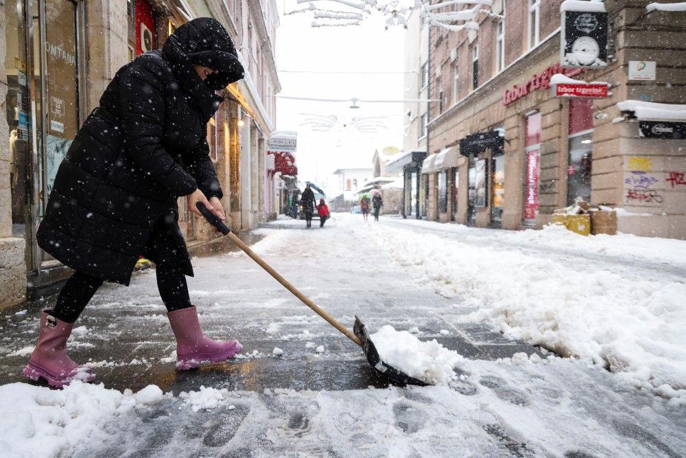 sarajevo, sneg