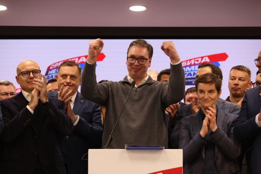 sns, vučić, brnabić, nešić