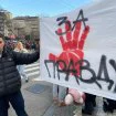 Hiljade ljudi na studentskom protestu u Beogradu 10