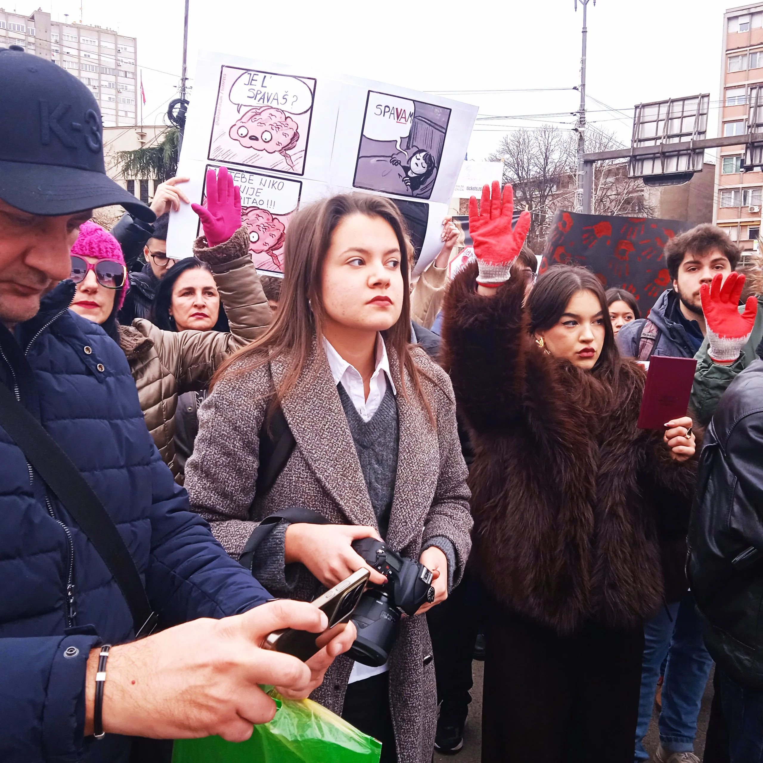 (VIDEO) "Vi ste korov pravne države": Studenti, đaci i građani blokirali centar Niša, prosvetari obustavili rad 2