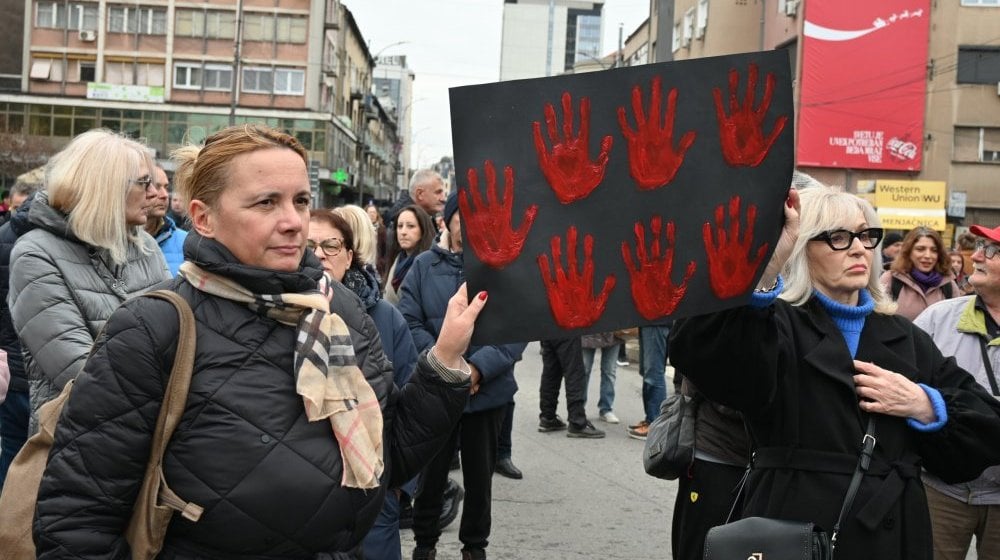 Građani, studenti, gimnazijalci i njihovi nastavnici danas protestuju u Nišu 8