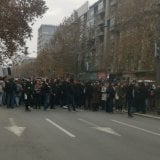 Studenti tehničkih fakulteta u Beogradu blokirali Bulevar kod Vuka 7