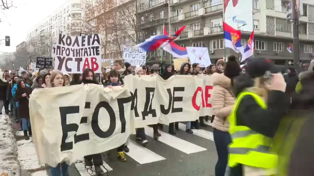 Studenti krenuli ka Zagorki Dolovac, traže "da radi svoj posao" 10