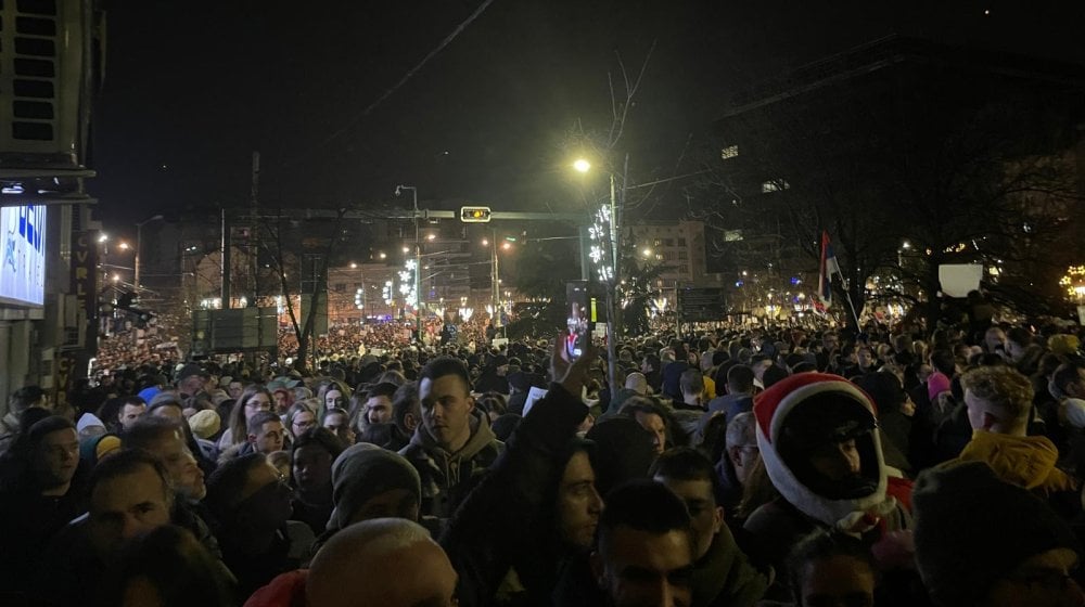 Protesti studenata na Slaviji