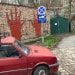 Pred početak protesta u Novom Sadu: Mural krvave ruke kod zgrade suda 5