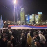 Protest na Slaviji protekao mirno: Najglasnija tišina do sad za 15 stradalih u Novom Sadu 6