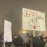 Kako je izgledao novogodišnji beogradski studentski protest snimljen dronom i u fotografijama 7