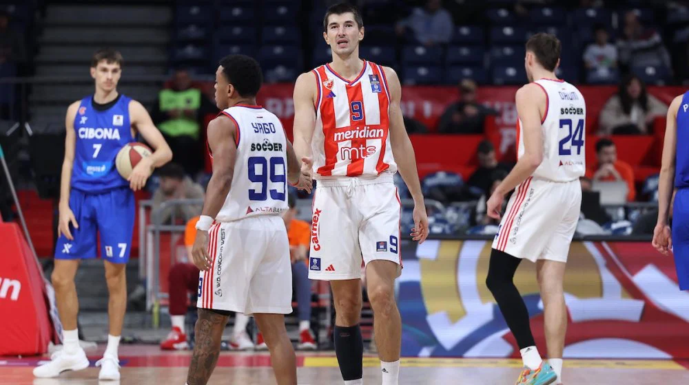 ABA liga: Rutinska pobeda Crvene zvezde protiv Cibone 1