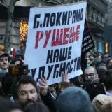 Kako je izgledao protest ispred Ustavnog suda u Beogradu u slikama? (FOTO) 6