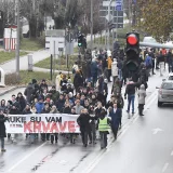 Krivična prijava protiv Novosađanina: Automobilom uleteo u kolonu studenata tokom skupa „Zastani Srbijo“ 6