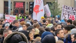 Završen veliki protest studenata "Sudite po zakonu!" zbog gaženja studentkinje ispred Tužilaštva u Beogradu(VIDEO/FOTO) 13