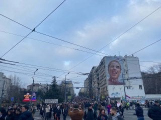 Završen veliki protest studenata "Sudite po zakonu!" zbog gaženja studentkinje ispred Tužilaštva u Beogradu(VIDEO/FOTO) 9