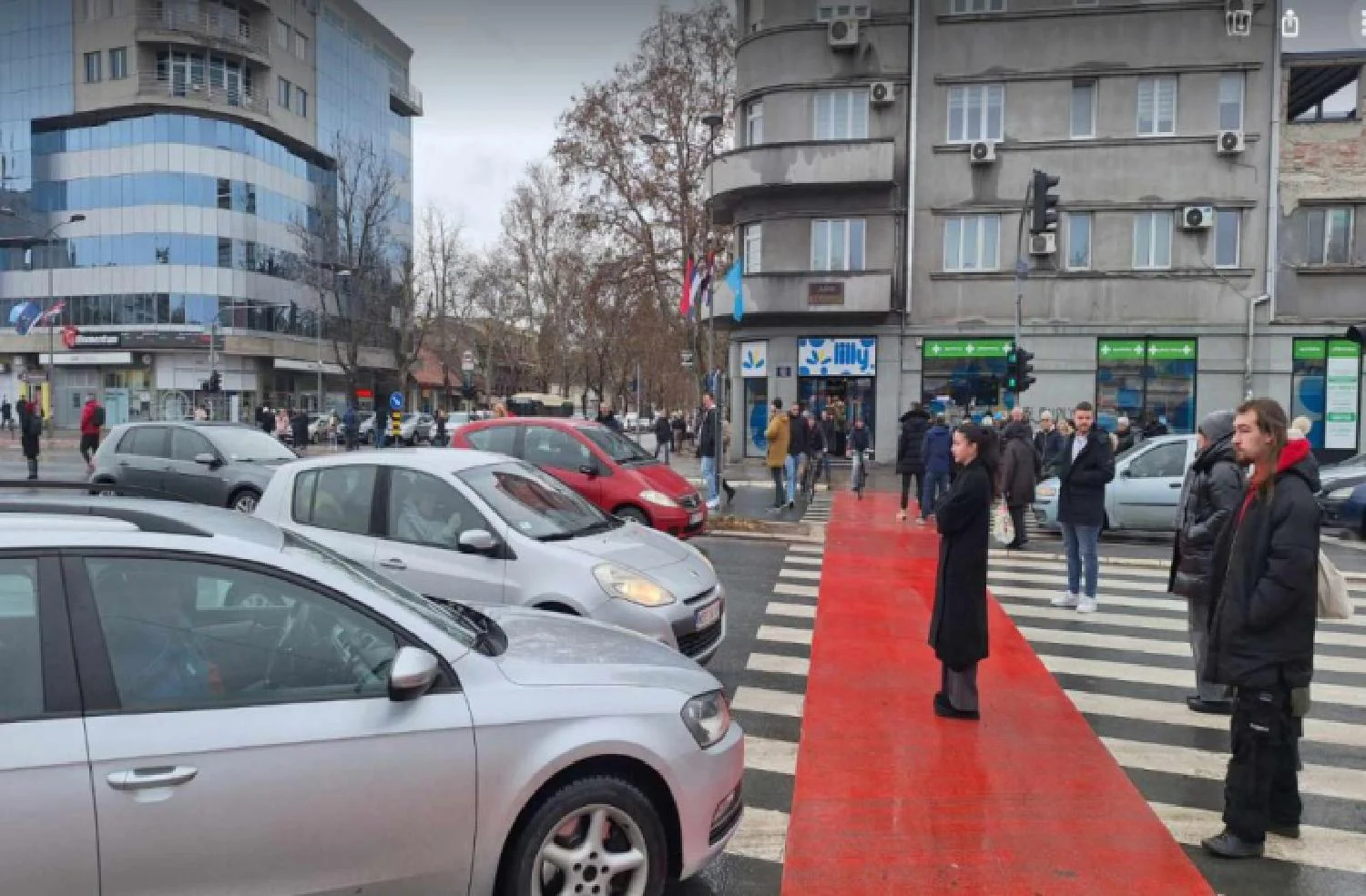 Protestne blokade studenata 29 minuta: Incident u Novom Sadu (FOTO/VIDEO) 7