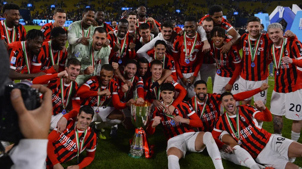 Milan posle preokreta osvojio titulu u Superkupu Italije 8