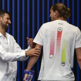 Novak Đoković i Aleksander Zverev