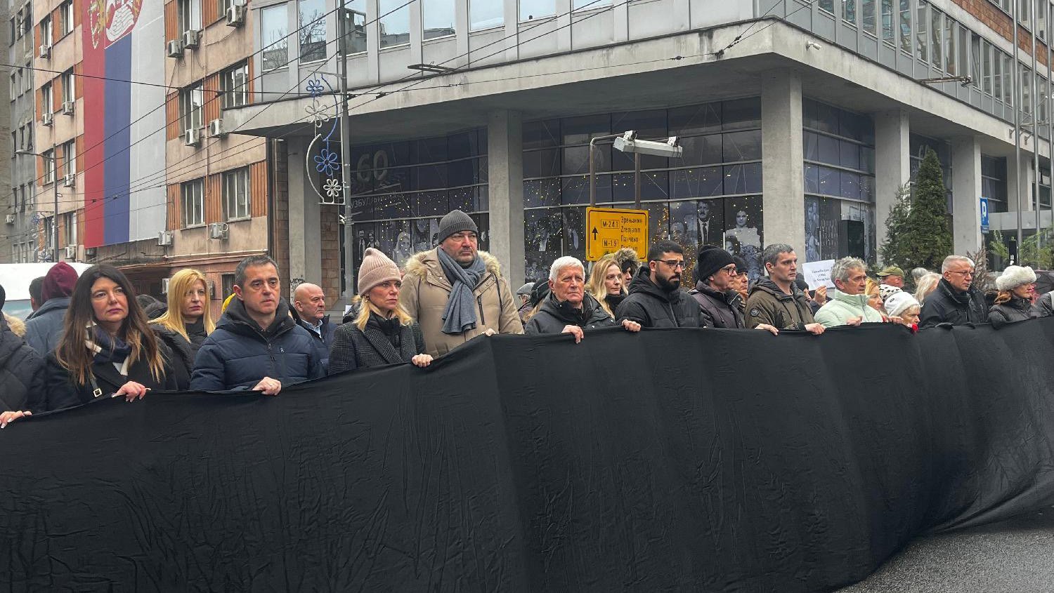 Protestne blokade studenata 29 minuta: Incident u Novom Sadu (FOTO/VIDEO) 21