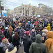 Završen veliki protest studenata "Sudite po zakonu!" zbog gaženja studentkinje ispred Tužilaštva u Beogradu(VIDEO/FOTO) 13