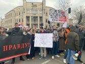 Završen veliki protest studenata "Sudite po zakonu!" zbog gaženja studentkinje ispred Tužilaštva u Beogradu(VIDEO/FOTO) 11