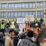 "Dođi na Mostar, ako imaš petlju": Studenti se okupili ispred Palate pravde (FOTO; VIDEO) 2