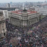 Protesti širom Srbije, obustava rada, u Jagodini Vučićev miting 4