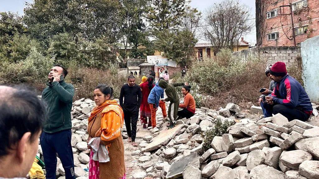 Ruševine posle zemljotresa na Tibetu