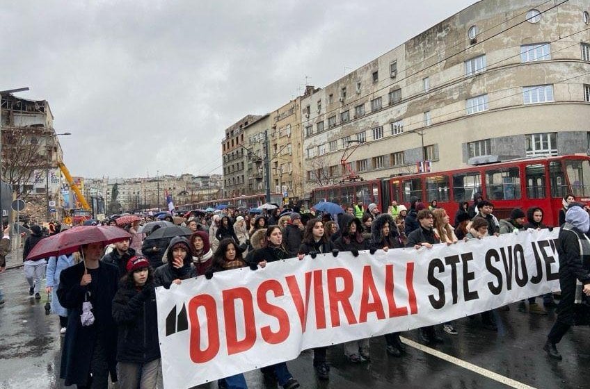 'Dođi na Mostar ako imaš petlju': Novi studentski protest u Beogradu 8