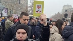 Studenti u Novom Sadu blokirali raskrsnicu kod železničke stanice (FOTO/VIDEO) 2