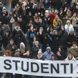 studenti, protest, generalni štrajk