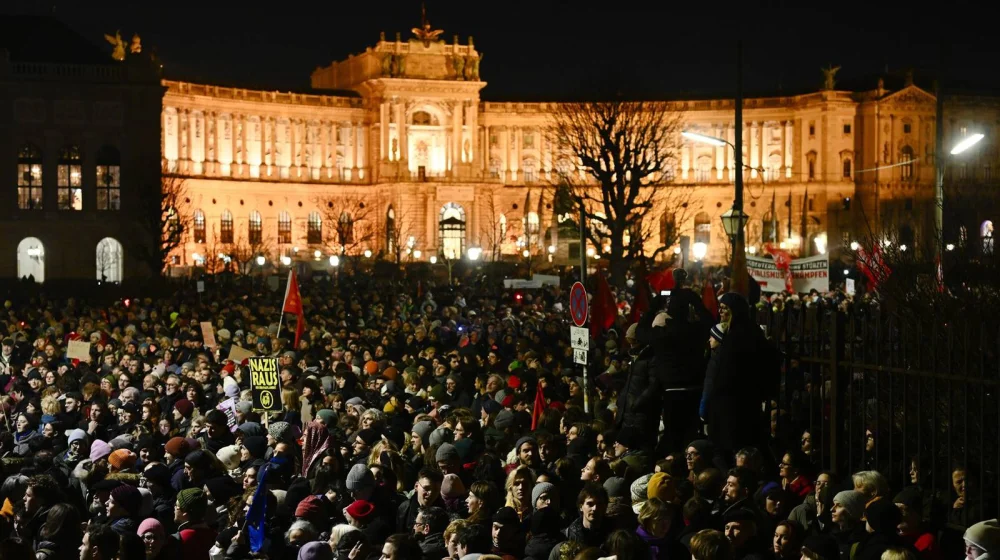 Protesti u Austriji protiv ekstremne desnice