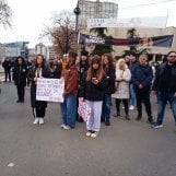 Manje studenata i drugih građana nego ranije: Blokada saobraćaja u akciji "Zastani Srbijo" u Nišu 4