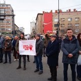 Manje studenata i drugih građana nego ranije: Blokada saobraćaja u akciji "Zastani Srbijo" u Nišu 3