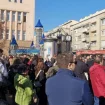 Protest u Kruševcu, blokirana raskrsnica u centru grada (VIDEO) 11