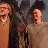 Emir Kusturica i Jurij Borisov na Kustendorfu