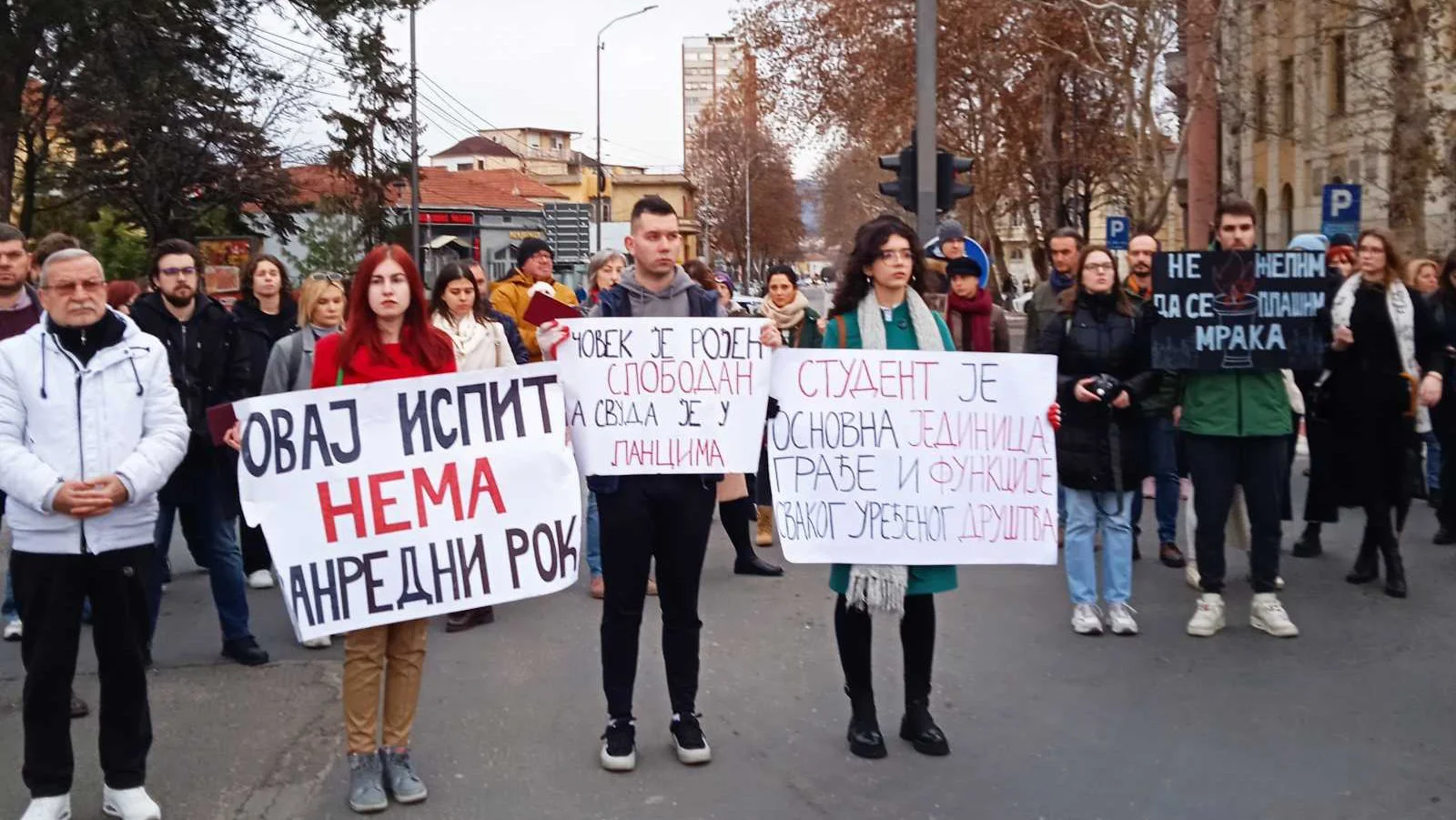 Protestne blokade studenata 29 minuta: Incident u Novom Sadu (FOTO/VIDEO) 15