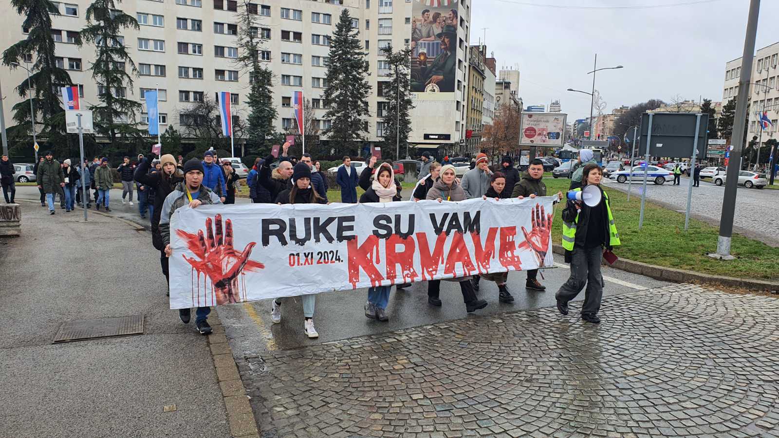 Protestne blokade studenata 29 minuta: Incident u Novom Sadu (FOTO/VIDEO) 2