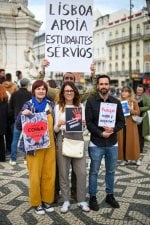 Skup dijaspore u Portugalu: Podrška studentima i građanima Srbije, uz vas smo (FOTO) 2